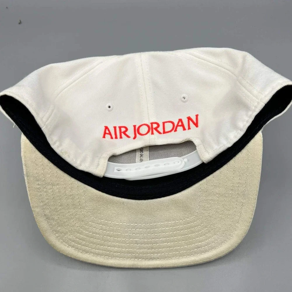 Air Jordan Pro‎ Hat Men White Embroidered Logo Jumpman Nike Snap Back Cap